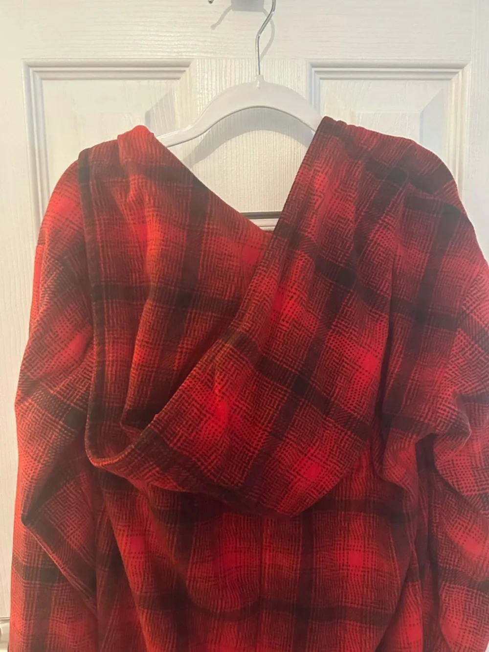 GAP Kids Red Hooded Zip Pajama Onesie
